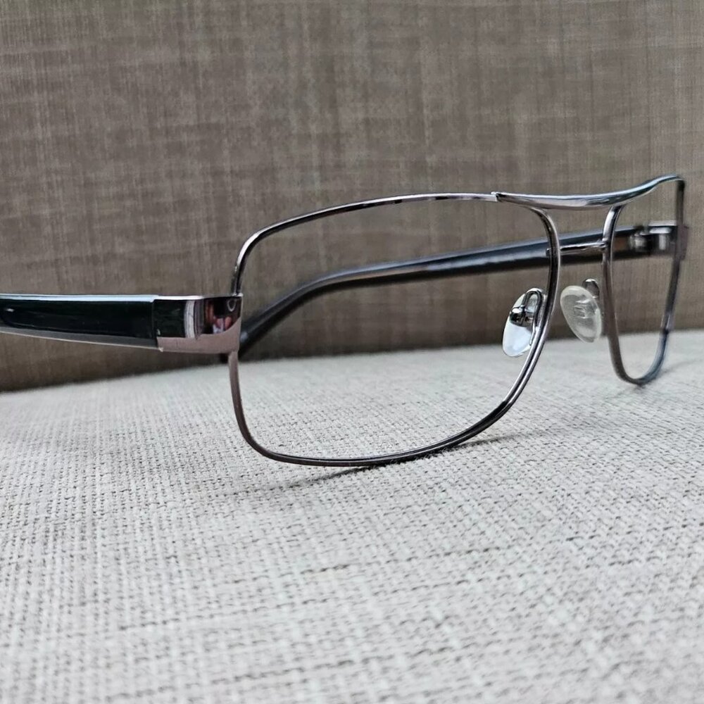 Kirkland Signature Men Glasses Frame Brown/Black Tone Eyeglasses TWIN FALLS